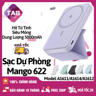 Sạc Dự Phòng Không Dây Anker Maggo 622 5000mAh Hít Từ Tính - A1611 A1614 A1612 (Bảo Hành 18T)
