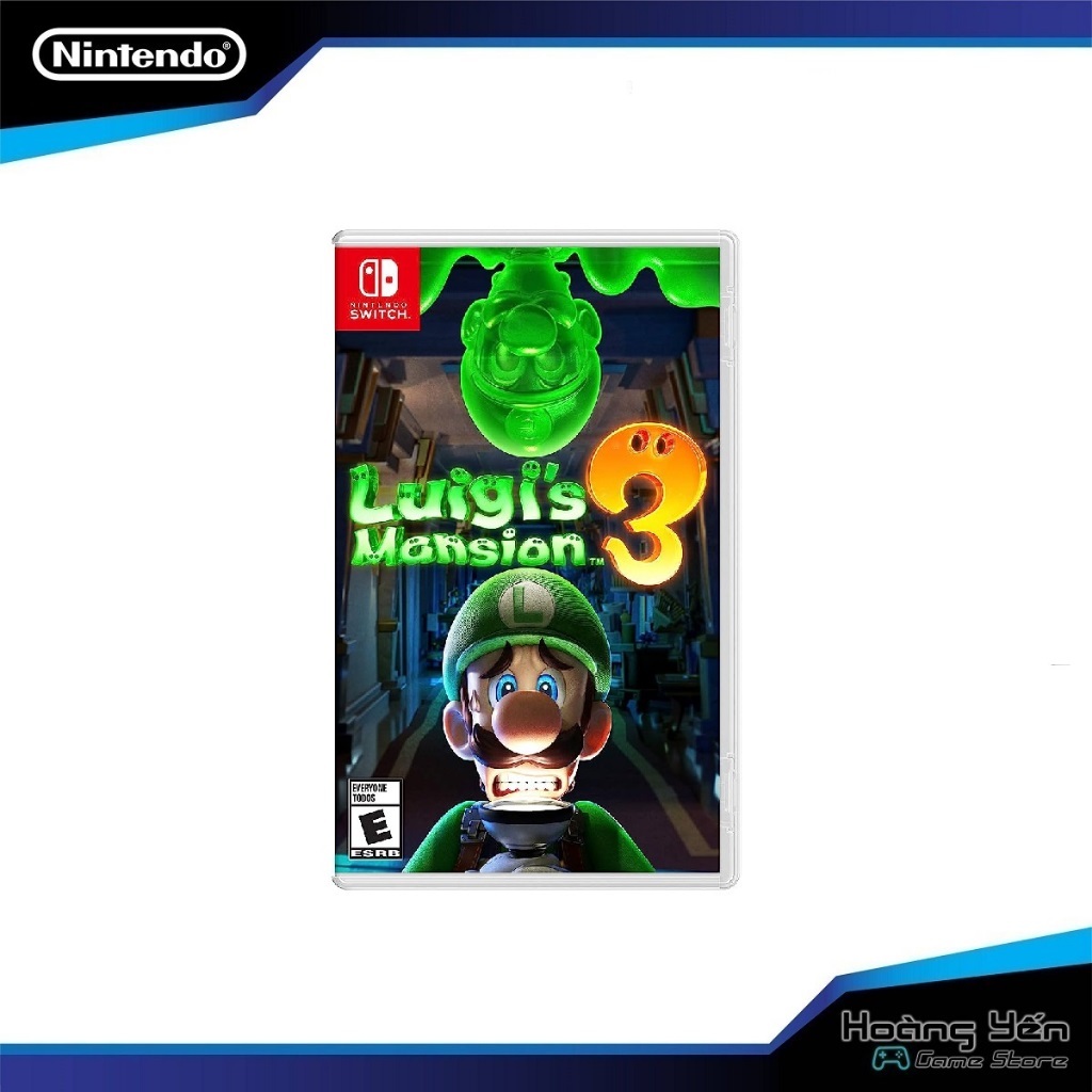 [Mã 99ELHA giảm 7% đơn 300K] Băng Game Nintendo Switch Luigi's Mansion 3