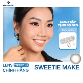 Kính áp tròng SEED 1 ngày - Màu Sweetie Make, lens SEED eye coffret 1 day UV- Lens Optic