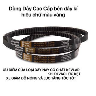 Dây curoa MIO ,NOUVO 1, 2, 3 ,Thuơng hiệu VITAL - Dây curoa VITAL chính hãng, hàng Thái Lan chất lượng cao