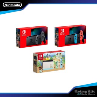 Máy Chơi Game Nintendo Switch V2 Grey Mới 100% Fullbox Chính Hãng