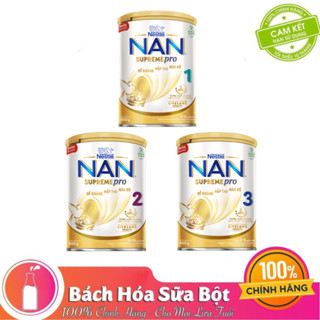(Combo) Sữa Bột Nan Supreme Pro 1/2/3 800g