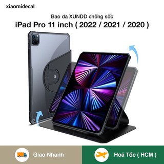 Bao da đa năng XUNDD iPad Pro 11 inch ( M2 2022 / M1 2021 / 2020 ) chống trầy, viền TPU chống sốc, xoay 360 đội