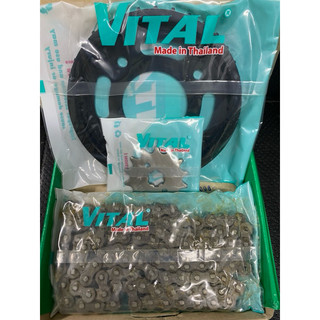 Nhông sên dĩa Future125-7li /cup 50/80/81 /Sirius 50 /Cup 125cc / cup mới 50 thương hiệu Vital ( 420 - 106L, 14T - 36T )