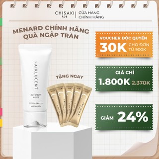 Kem chống nắng và dưỡng trắng menard fairlucent day cream white spf50/pa++++ 40g