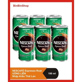 Cà Phê uống liền Nestlé Nescafé Espresso Roast - Combo 6 lon