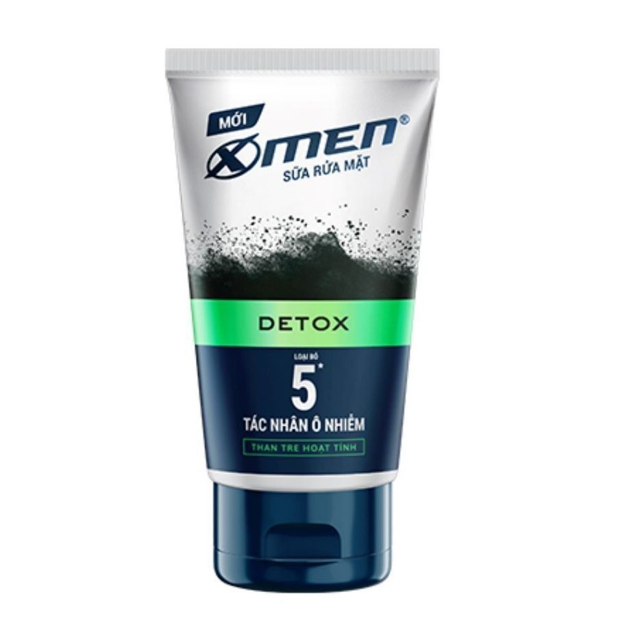 Gel rửa mặt X-Men Go DETOX Than Tre Hoạt Tính 100g