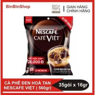 Cà phê việt - cà phê đen đá nescafe café việt bịch 35 gói 16g