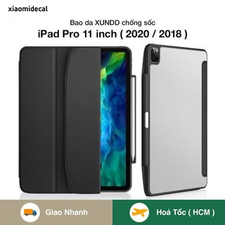 Bao da XUNDD iPad Pro 11 inch ( 2020 / 2018 ) chống trầy, viền TPU chống sốc, mặt lưng trong