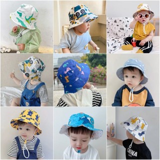 Mũ nón rộng vành cho bé trai, bé gái chất đẹp dày dặn