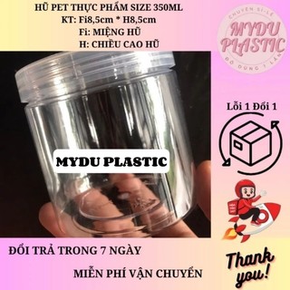 Hủ pet thực phẩm 350ml