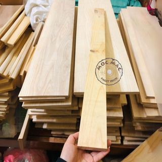 Thanh gỗ thông Dài 100 x Rộng 7 cm
