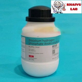 Sodium phosphate dibasic 10039-32-4 Na2HPO4·12H2O chai 500g natri hydro photphat Xilong TINH KHIẾT