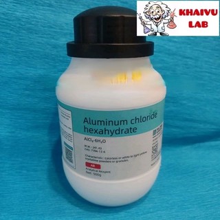 Nhôm Aluminum chloride AlCl3 nhôm clorua lọ 500g tinh khiết thí nghiệm