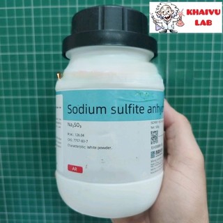 Sodium sulfite Na2SO3 Xilong chai 500g natri sulfit thí nghiệm