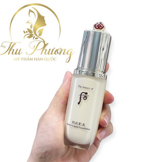 Set Kem Nền Whoo Velvet Liquid Foundation 40ml