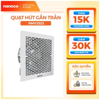 Quạt hút siêu mỏng nanoco model nmv2523 24w