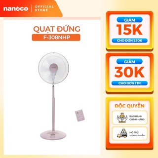 Quạt đứng panasonic f-308nhp/ f-308nhb màu hồng, xanh công suất 37w