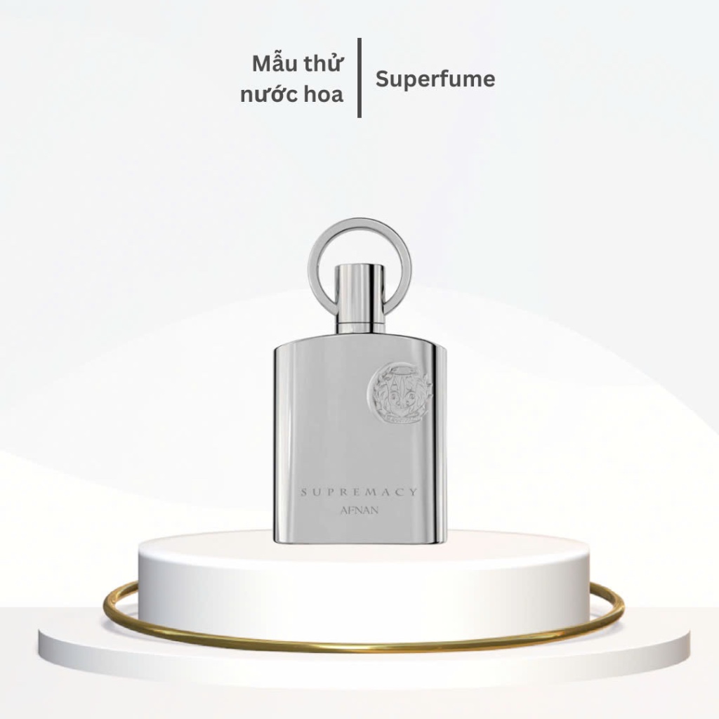 [ Mẫu thử ] Nước hoa nam Supremacy Silver EDP 10ml