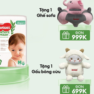 (MUA ĐƠN 999k CHỌN QUÀ TẶNG KÈM DEAL 0 ĐỒNG) quà tặng bỉm Huggies Nature Made