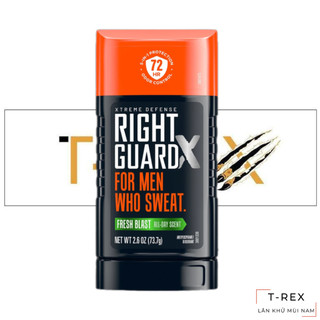 [Thể Thao] Lăn Khử Mùi Right Guard Xtreme Defense 5 Fresh Blast Dạng Sáp 73Gr (Sáp Trắng)