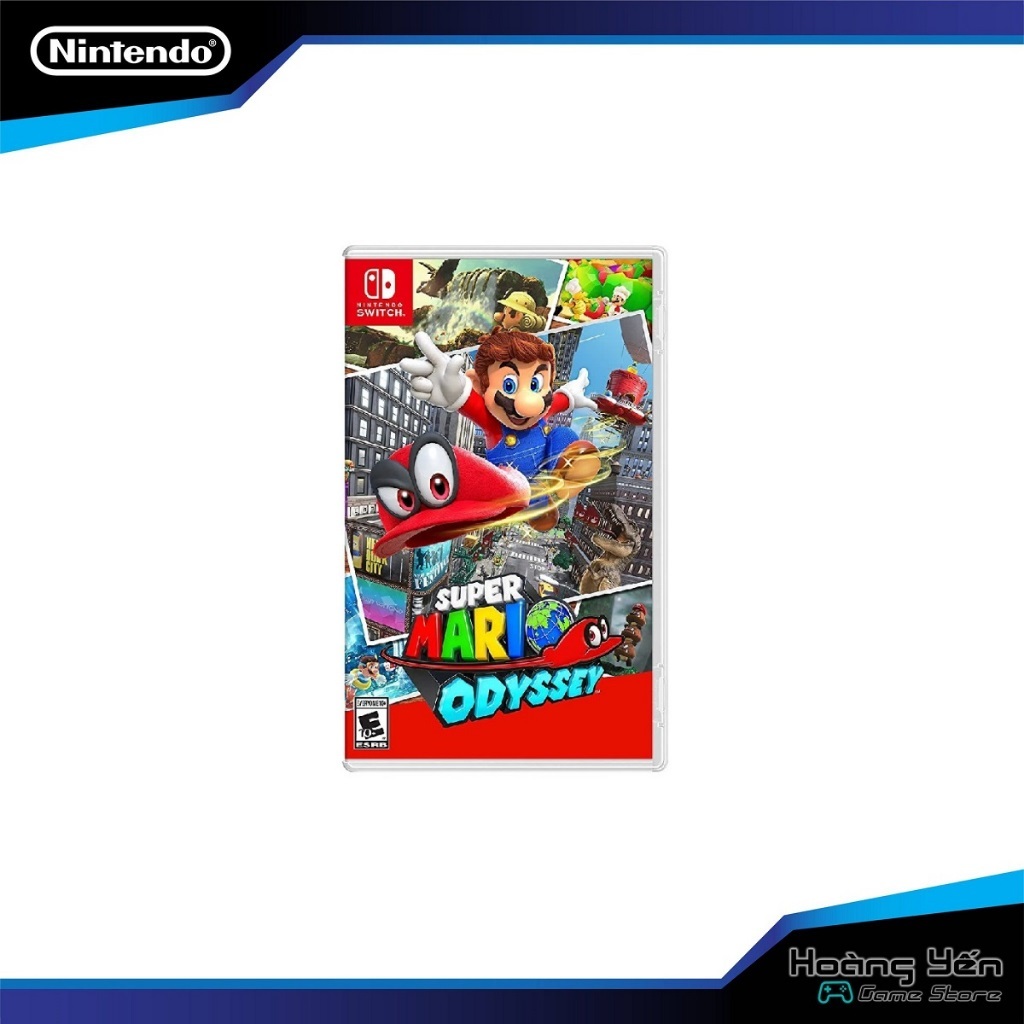 [Mã 99ELHA giảm 7% đơn 300K] Băng game Super Mario Odyssey- Nintendo switch