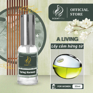 Nước hoa nữ A Living Spring Harmony by ScentYou 30ml, mùi hương tươi mát, thanh lịch