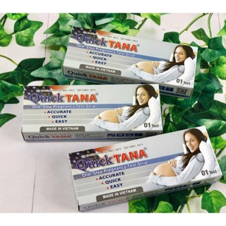 Hộp 12 Que Thử Thai QuickTana 5mm Phát Hiện Thai Sớm - Que thử thai TANAPHAR Tiện Lợi, Chính Xác ( 1 Hộp Lớn )