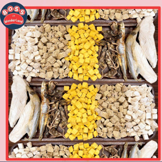  THỨC ĂN SẤY KHÔ LẠNH CHO THÚ CƯNG 😍 HÀNG LOẠI 1 KHÔNG ĐỘN HÚT ẨM THỊT TRỨNG CHIN CÁ SẤY ĐÔNG KHÔ 