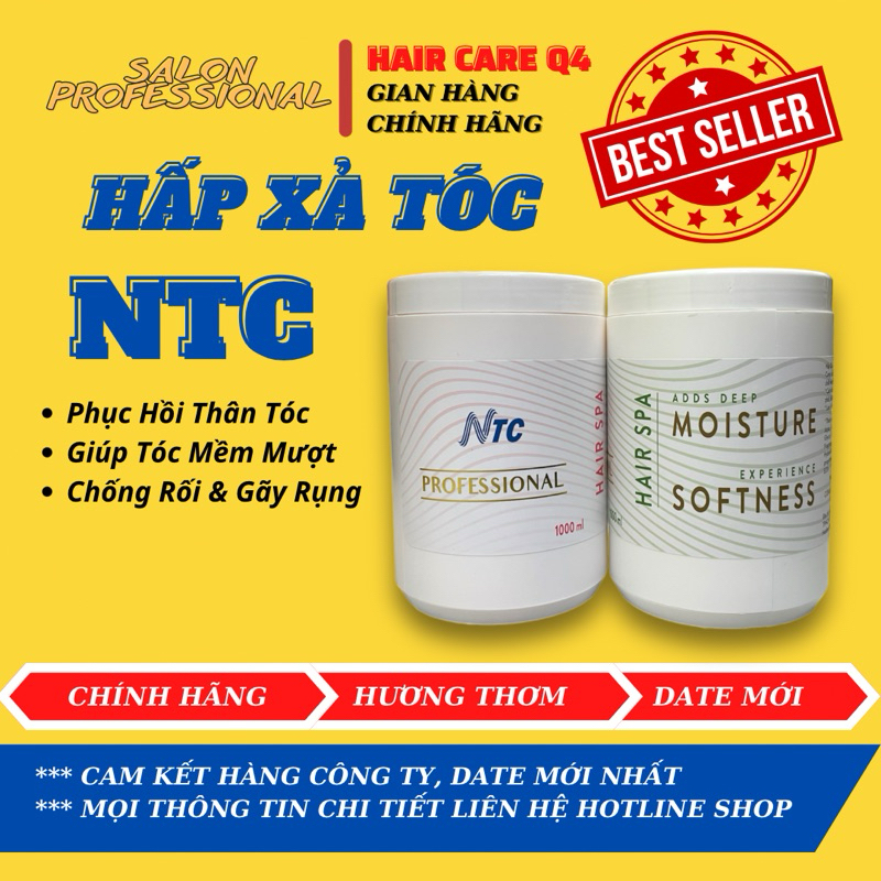 Hấp Dầu Ủ Tóc NTC Labax Hair Spa Moisture Softness 900ml có thể thay thế dầu xả hằng ngày