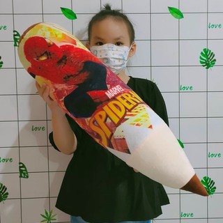 GỐI CHO BÉ HÌNH NGƯỜI NHỆN SPIDER MAN (60cm) [GẤU BÔNG CHO BÉ]