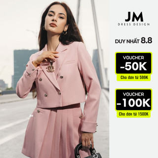 Áo blazer jm dress design croptop 4 cúc 5b05.2207tw