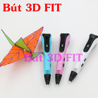 {bảo hành 6 tháng} Bút 3D kèm sợi mực V3 tự do sáng tạo, giáo dục STEAM