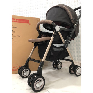 Xe đẩy Nhật Aprica Soria Premium hàng like new full thùng