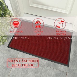 Thảm chùi chân nỉ đế cao su, kích thước 60x90cm, 50X80cm, 40x60cm