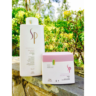 DẦU GỘI HẤP SP WELLA BALANCE SCALP CHỐNG RỤNG CÂN BẰNG ĐỘ ẨM 250ml - 1000ml - 400ml