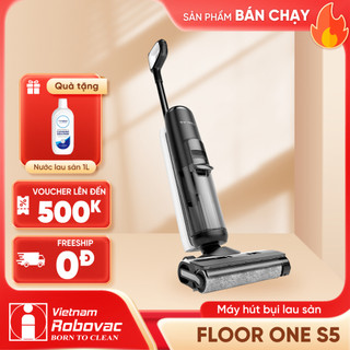 Máy hút bụi lau sàn khô và ướt tineco floor one s5_bản quốc tế_ hàng chính hãng