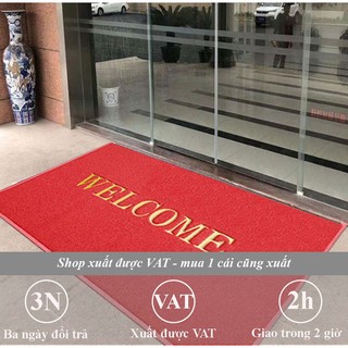 Thảm nhựa welcome kích thước 60x90cm