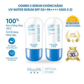 Mizumi kem chống nắng uv water serum spf50+ pa++++ 40g