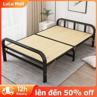 Lulu giường gấp văn phòng có bánh xe giường ngủ gấp xếp gọn thông minh