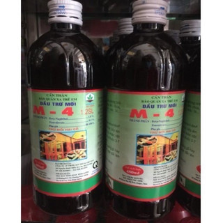 DẦU TRỪ MỐI M-4 chai 480ml giúp phòng và diệt mối, bảo vệ nhà cửa