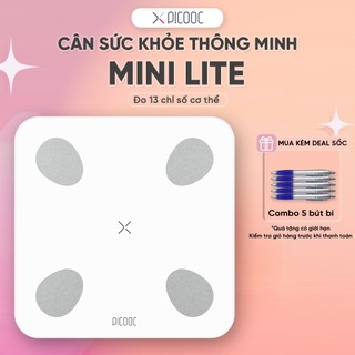 Cân Điện Tử Thông Minh PICOOC Mini Lite - Phân Tích 13 Chỉ Số Cơ Thể - APP TIẾNG VIỆT - BH 12 THÁNG