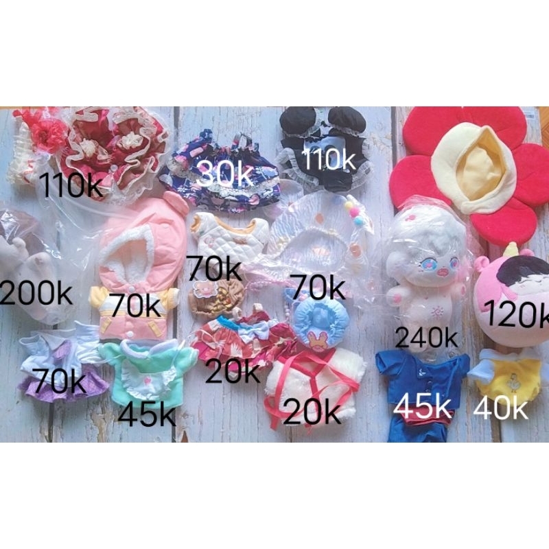 [Outfit doll 20cm] Quần áo cho búp bê 20cm