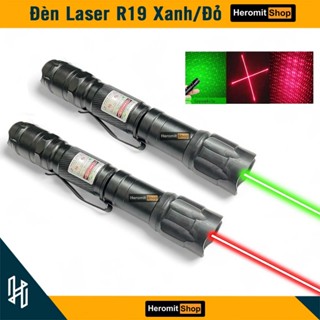 Bút Laser , đèn laser R19 ánh sáng xanh , đỏ , CỰC MẠNH