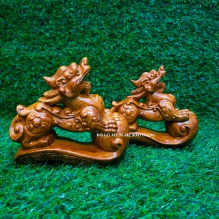 Cặp tỳ hưu gỗ hương mẫu mới
