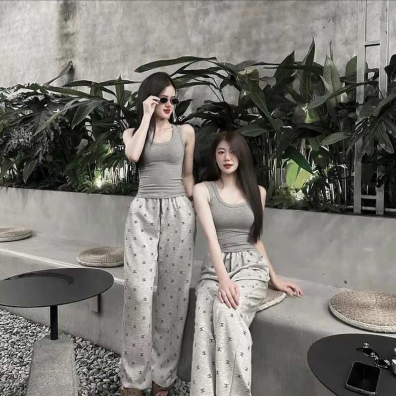 Quần Suông Nỉ Ống Rộng Nữ,Quần Suông Nữ Cạp Chun Lưng Chất Nỉ Ép Đẹp Sịn Cao Cấp JUDIE.Closet