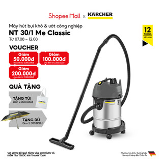 Máy hút bụi khô và ướt công nghiệp Karcher NT 30/1 Classic