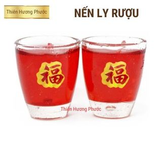 12 ly đèn cầy ly rượu 1 hộp
