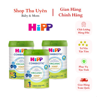 Sữa Bò HiPP ORGANIC COMBIOTIC Đức Nhập khẩu Lon 350g/800g