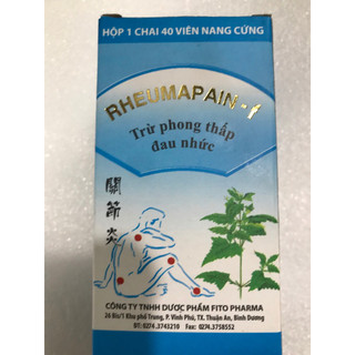 viên uống hỗ trợ trừ phong thấp đau nhức, chân tay tê mỏi, đau lưng mỏi gối Rheumapain - F fito pharma